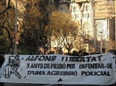 Alfonso ingressa a presó malgrat la petició d'indult presentada per 53 entitats