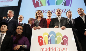 Ana Botella elimina l'anell africà del logotip de la candidatura olímpica madrilenya