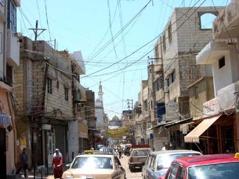 Carrer del camp de refugiats d'Ein el-Hilweh