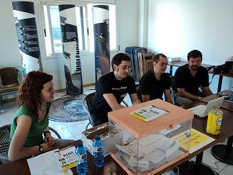 Col·legi electoral de la consulta a Sabadell