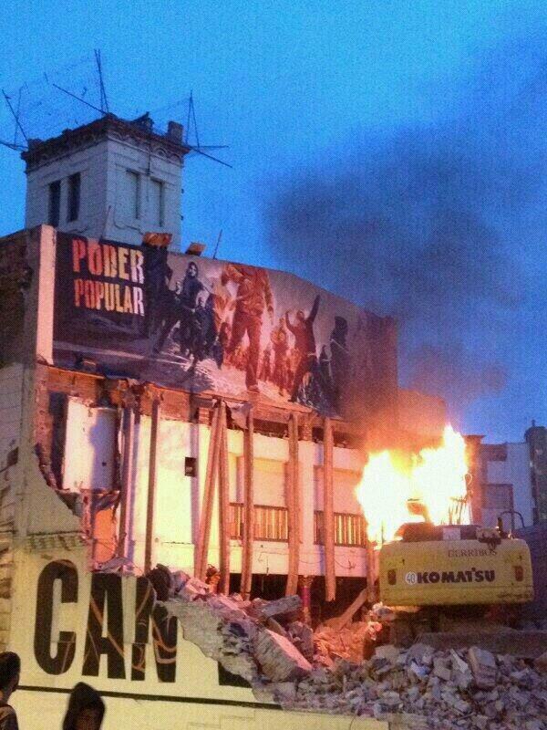 Dos dies de protestes contra el desallotjament de Can Vies