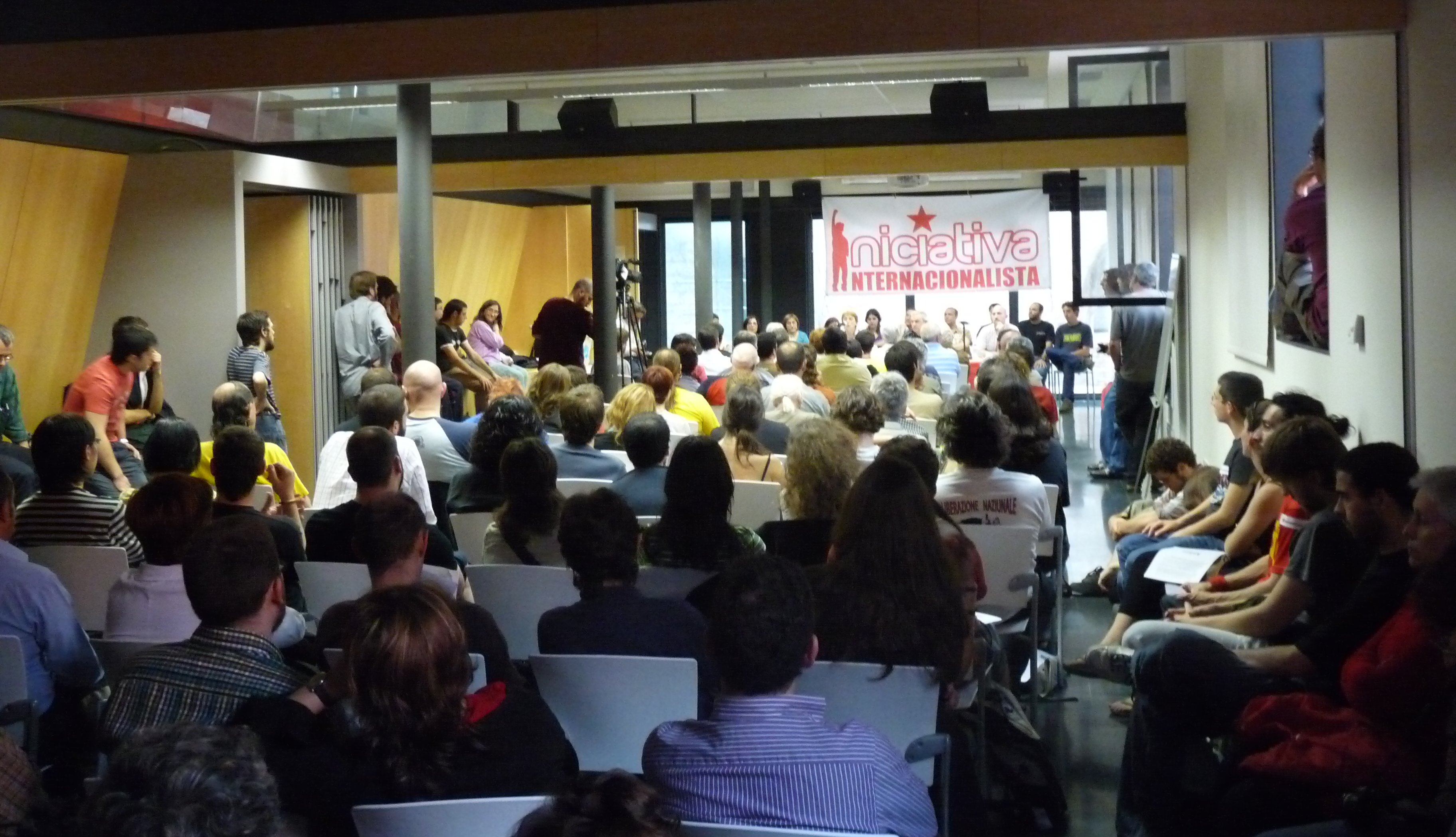 Es presenta a Barcelona la candidatura Iniciativa Internacionalista a les eleccions europees