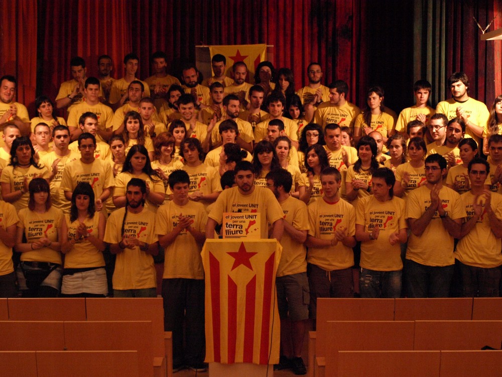 El jovent de l'esquerra independentista demostra volutat unitària a la Declaració de Reus