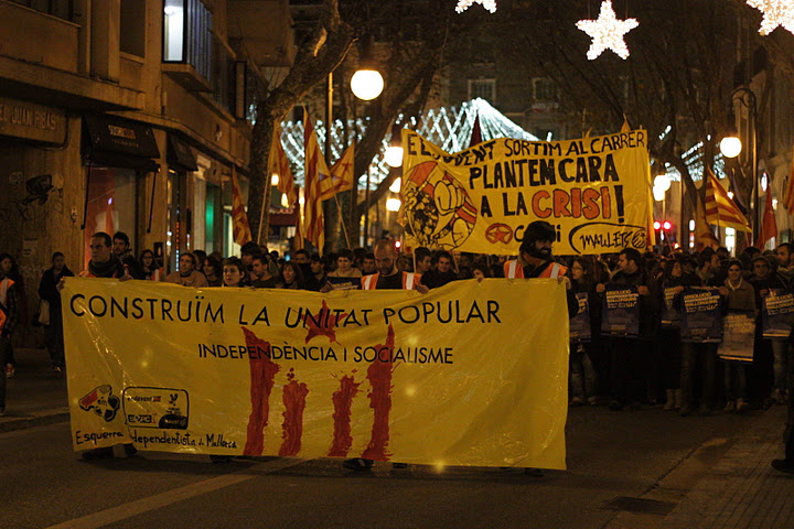 Els 4 independentistes de Mallorca treuen pit davant l'amenaça de 9 anys de presó
