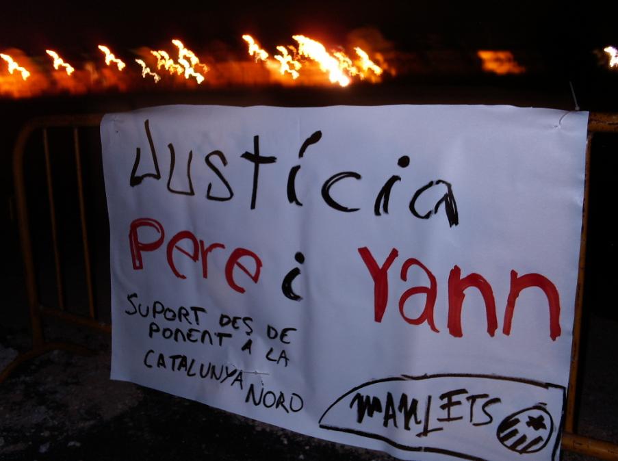 Demanen 3 i 5 mesos de presó per a Pere i Yann
