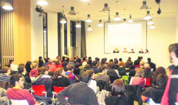 Jornada contra l'Europa del capital i els estats organtizada per Endavant