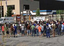 Protesta de la plantilla el 7 de juliol. FOTO: CGT
