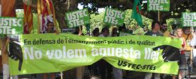 La LEC s'aprova amb l'oposició unànime dels sindicats d'ensenyants