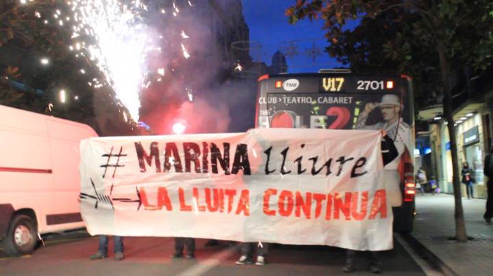 Campanya de solidaritat amb Marina Bernadó [Galeria d'imatges]