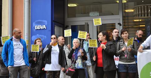 Manifestació contra els desnonaments avui a Pedreguer