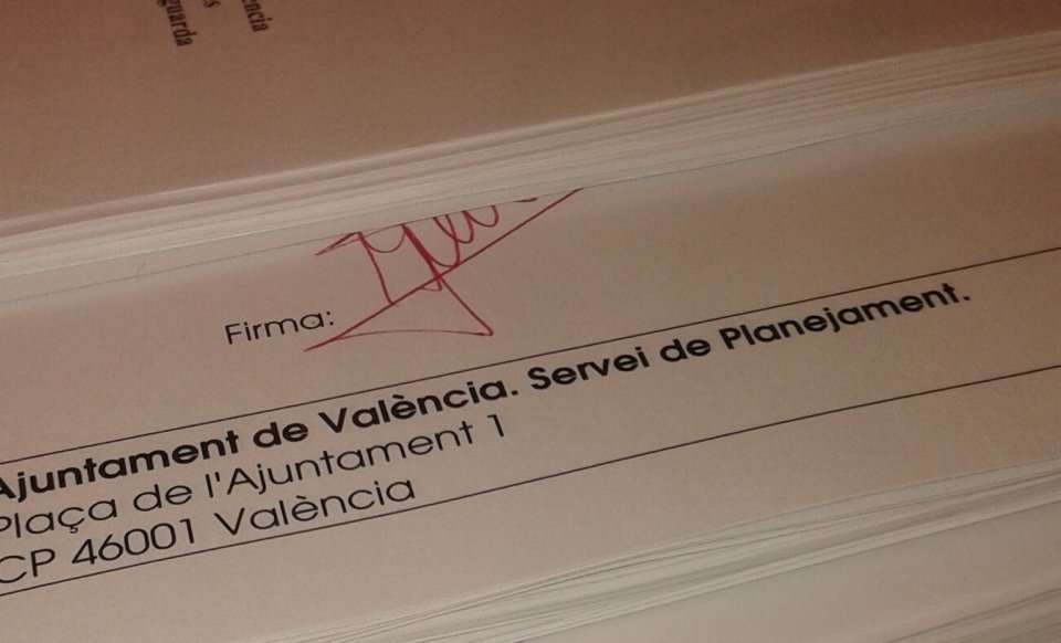 Allau d'al·legacions contra el PGOU de València
