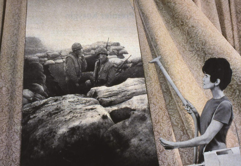 Fotomuntatges contra les guerres imperialistes