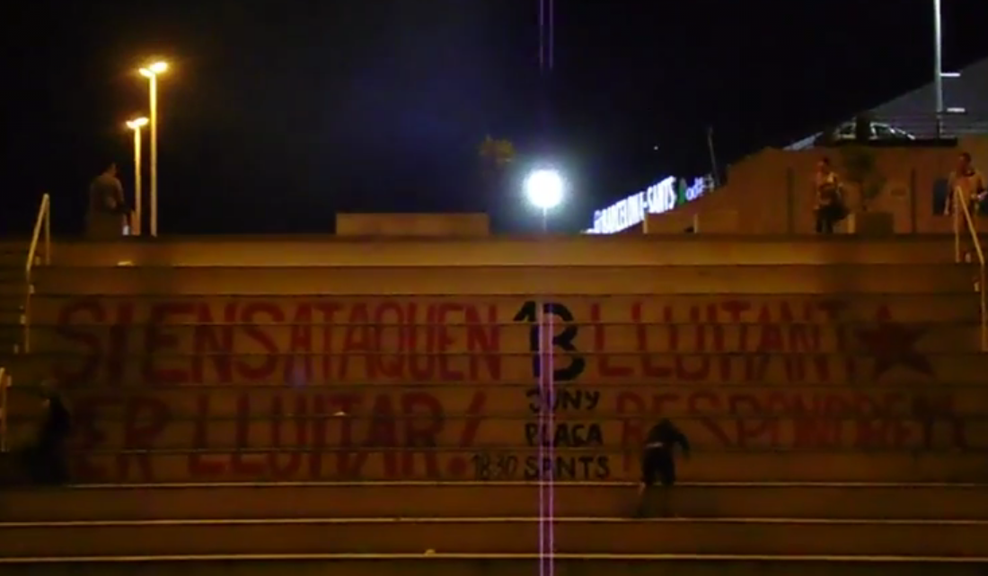 Convoquen una manifestació antirepressiva al barri de Sants de Barcelona