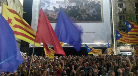 L'esquerra independentista prepara desenes d'actes per commemorar l'Onze de Setembre