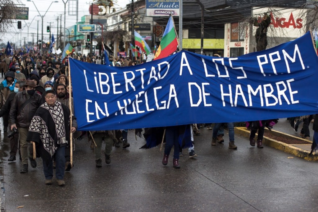 Cas Quilleco: La vaga de fam de cinc presos polítics maputxe sota la lupa internacional